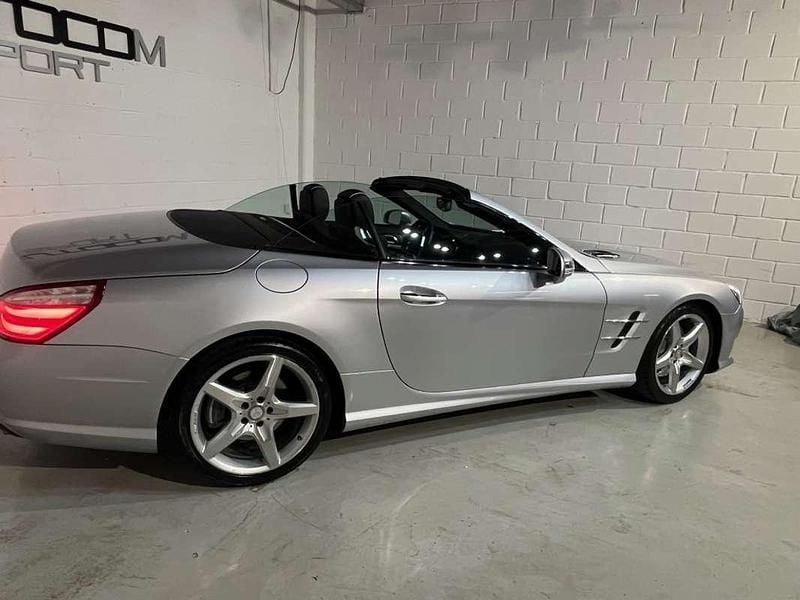 Usado Mercedes SL350 AMG 306 CV (225 kW) 2013 Plateado Coupe