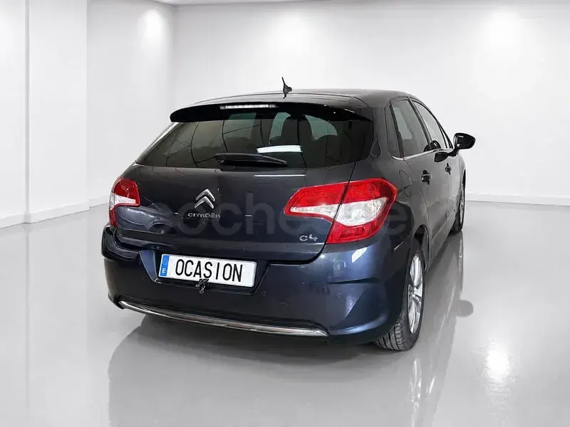 Usado Citroën C4 Exclusive 112 CV (82 kW) 2012 Azul Berlina