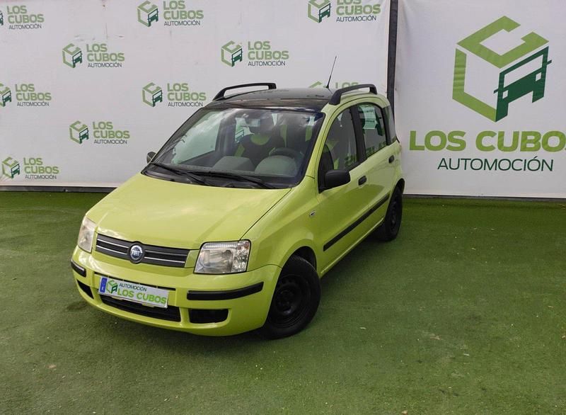 Usado Fiat Panda Dynamic 60 CV (44 kW) 2004 Verde Utilitario
