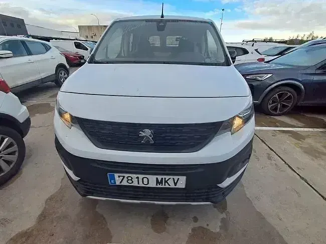 Gebraucht Peugeot Rifter Business-Line 102 PS (75 kW) 2023 Weiß Van / Kleinbus