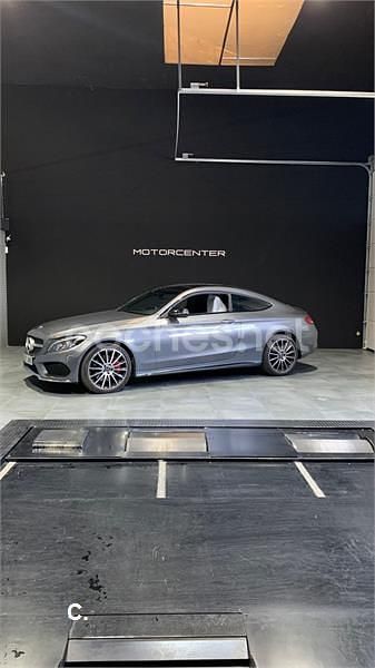 Gris / plata Usado 2016 Mercedes C250 AMG line Coupe | 23.000 € (Buen precio) - Imagen 1/4