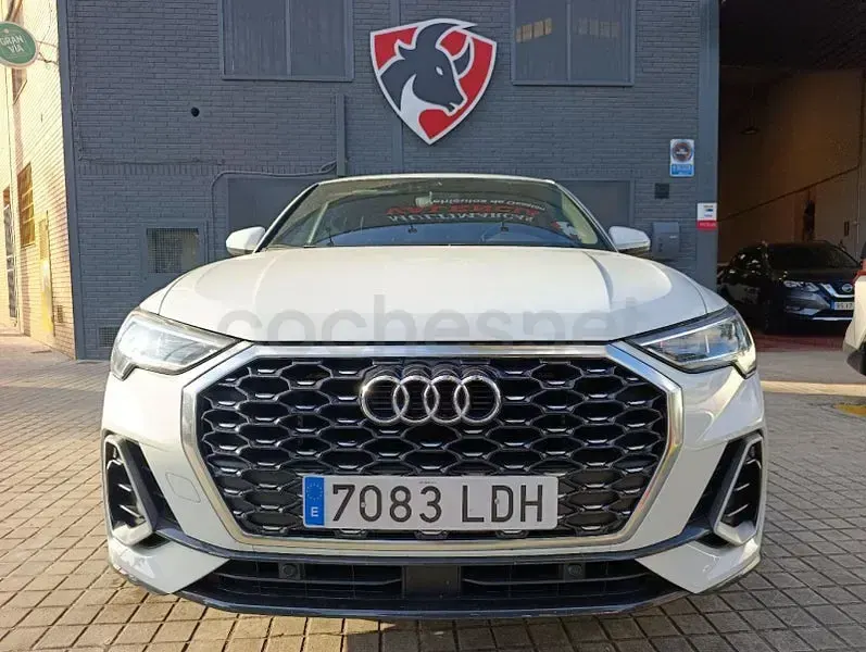 Usado Audi Q3 Sportback S-Line 150 CV (110 kW) 2019 Blanco SUV