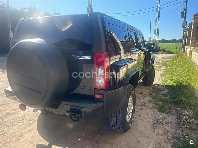 Usado Hummer H3 245 CV (180 kW) 2008 Negro SUV