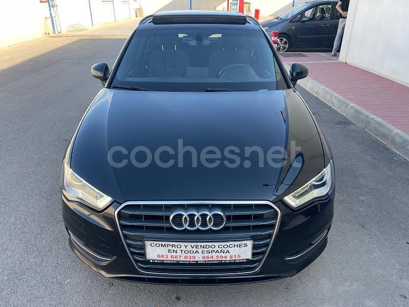 Usado Audi A3 S-Line 150 CV (110 kW) 2014 Negro Berlina