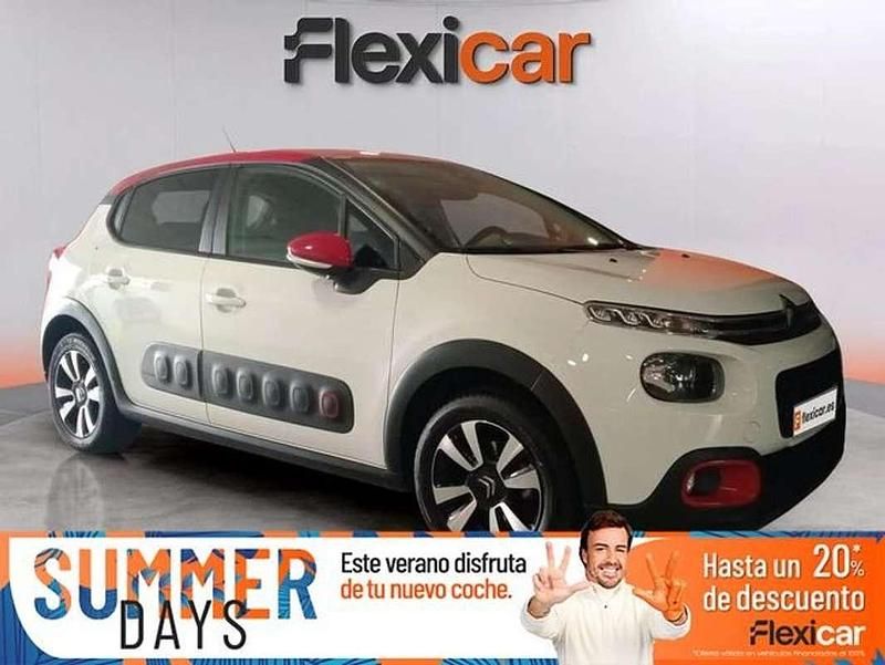 Blanco Usado 2018 Citroën C3 Feel Utilitario | 8990 € (Precio justo) - Imagen 1/4