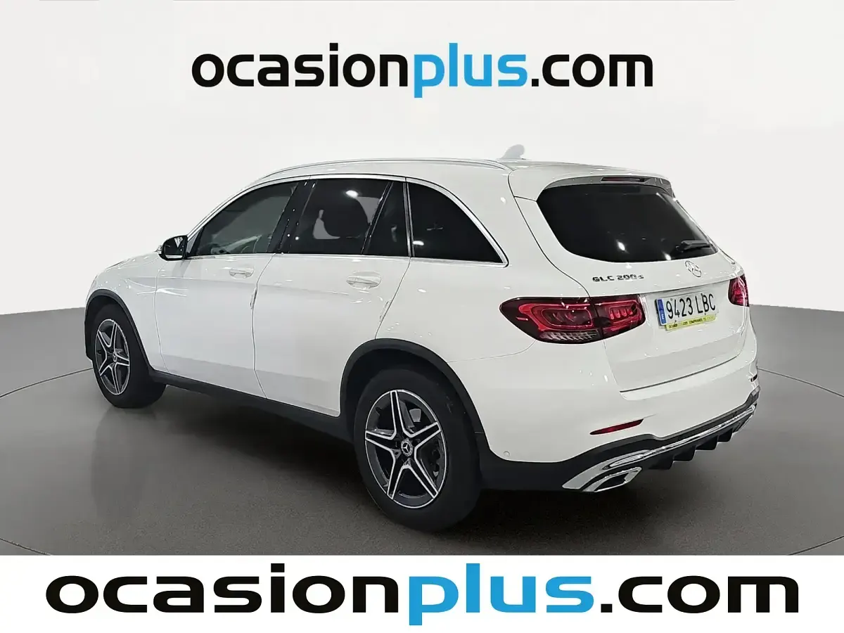 Usado Mercedes GLC200 163 CV (119 kW) 2019 Blanco SUV