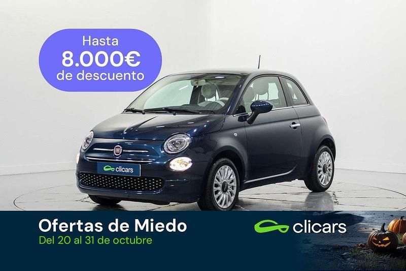 Azul Usado 2019 Fiat 500 Lounge Utilitario | 8590 € (Precio justo) - Imagen 1/4