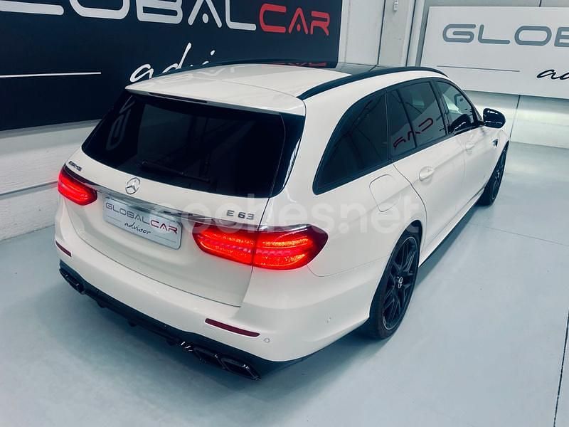 Usado Mercedes E63 AMG 571 CV (419 kW) 2018 Blanco Familiar