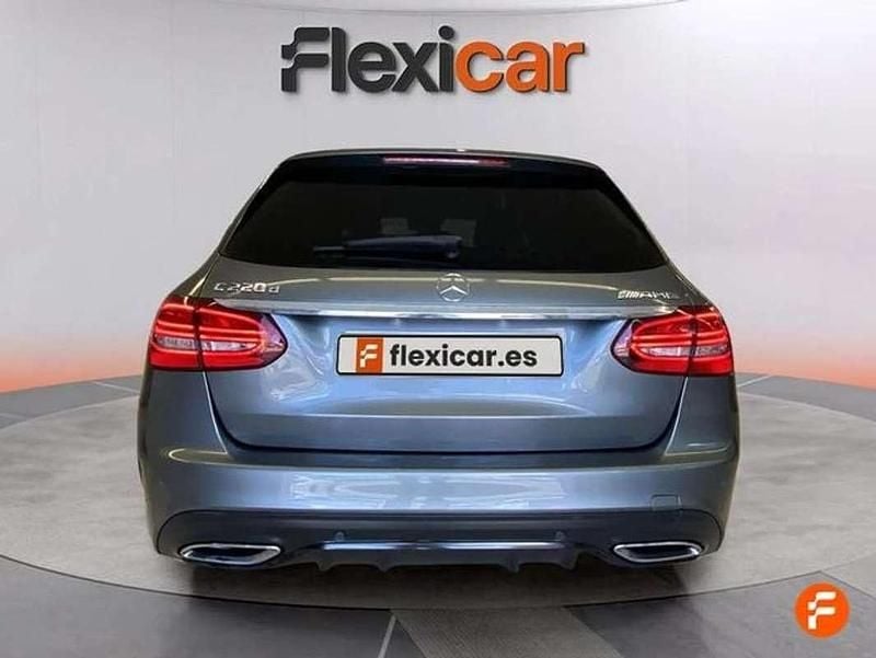 Usado Mercedes C220 194 CV (142 kW) 2021 Gris Familiar