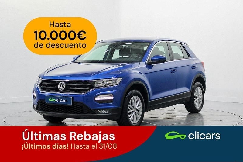 Azul Usado 2020 VW T-Roc Advance SUV | 17.690 € (Precio justo) - Imagen 1/4