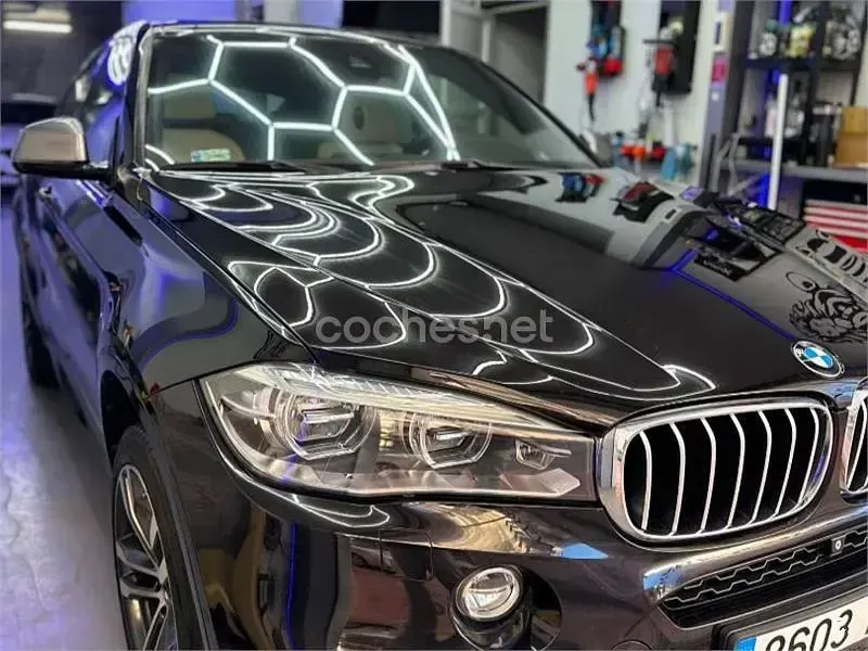 Usado BMW X6 M50 381 CV (280 kW) 2017 Negro SUV