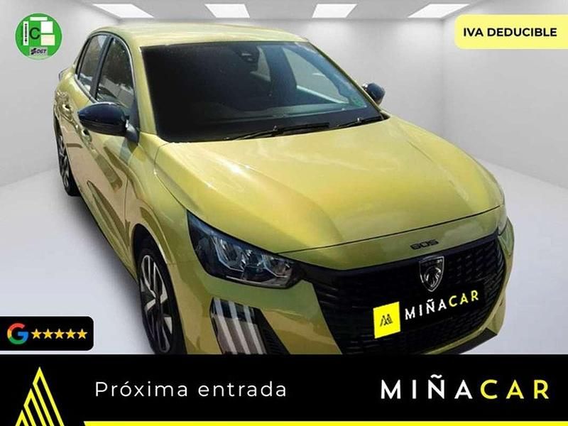 Amarillo Usado 2024 Peugeot 208 Active Utilitario | 13.365 € (Buen precio) - Imagen 1/4