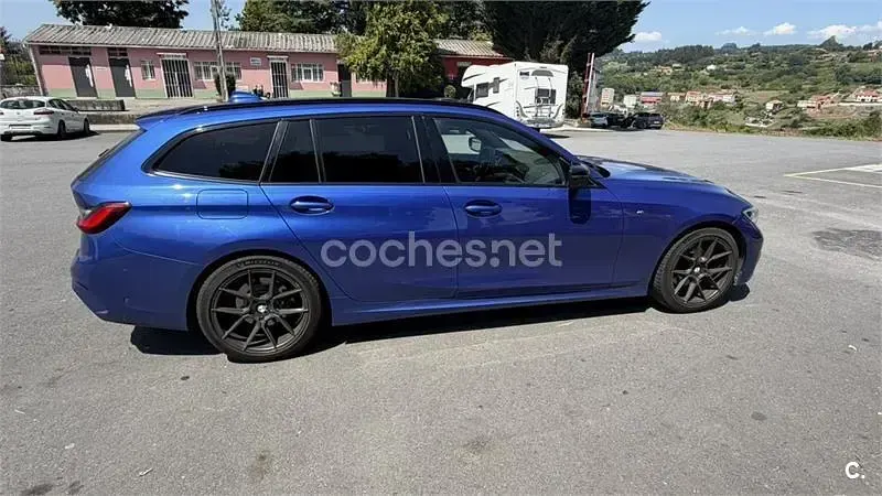Usado BMW 320 Shadowline 190 CV (139 kW) 2019 Azul Familiar