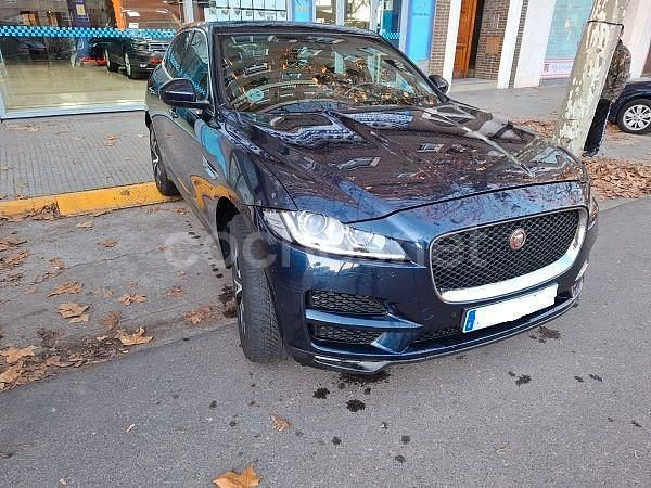 Usado Jaguar F-Pace Portfolio 240 CV (176 kW) 2018 Azul SUV