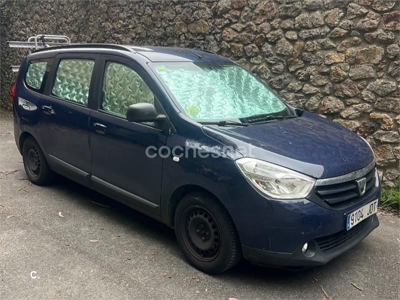 Usado Dacia Lodgy Lauréate 90 CV (66 kW) 2015 Azul Monovolumen