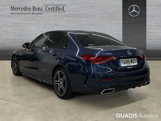 Usado Mercedes C200 AMG line 163 CV (119 kW) 2025 Azul sodalita