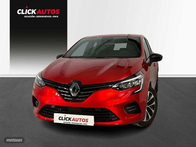 Usado Renault Clio V Techno 90 CV (66 kW) 2023 Rojo Berlina