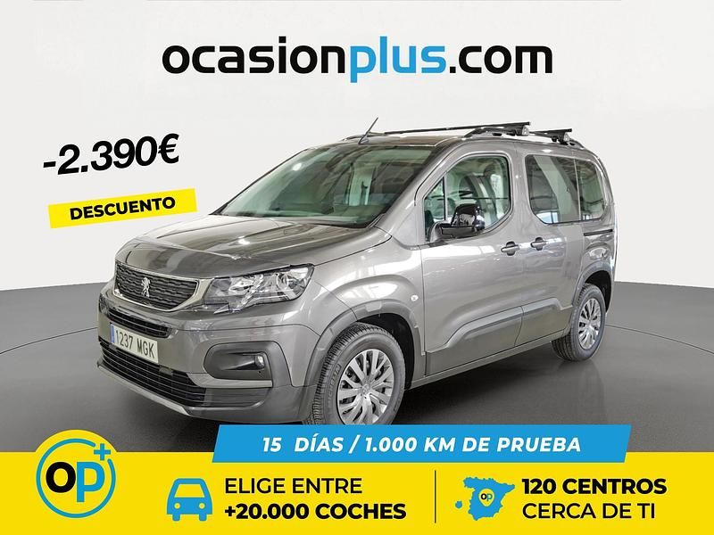 Usado Peugeot Rifter Allure 130 CV (95 kW) 2023 Gris Monovolumen