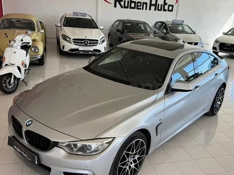 Usado BMW 420 184 HP (135 kW) 2014 Cinzento Coupé
