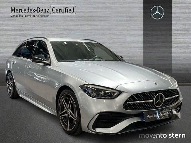 Usado Mercedes C220 200 CV (147 kW) 2022 Plata hightech Familiar