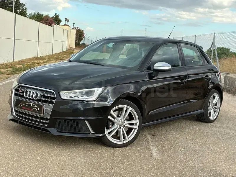 Usado Audi S1 Sportback 231 CV (169 kW) 2015 Negro Utilitario