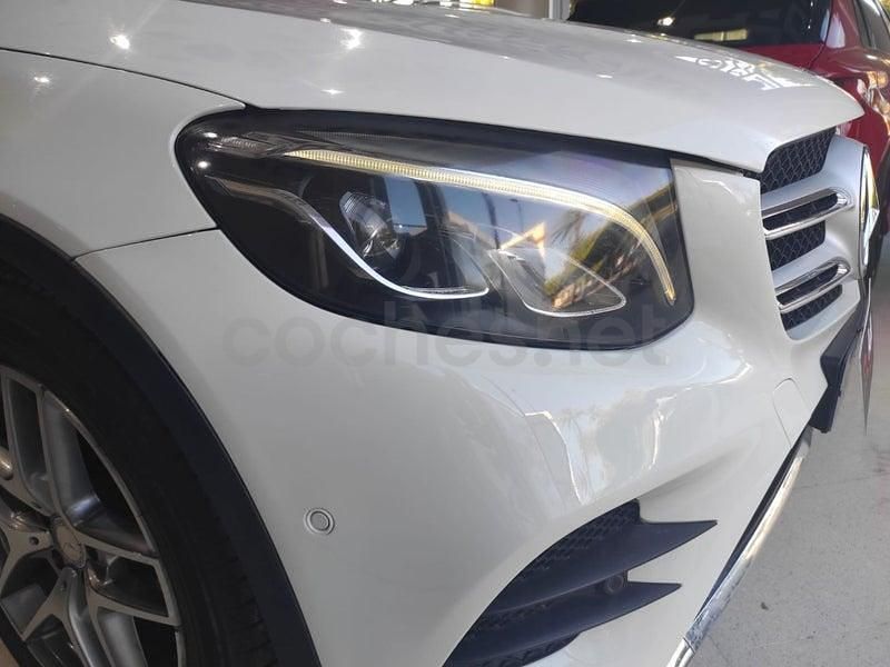 Usado Mercedes GLC220 170 CV (125 kW) 2016 Blanco SUV