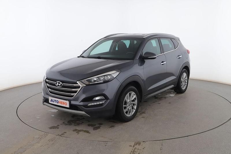 Gris Usado 2017 Hyundai Tucson SUV | 16.999 € (Un poco caro) - Imagen 1/3