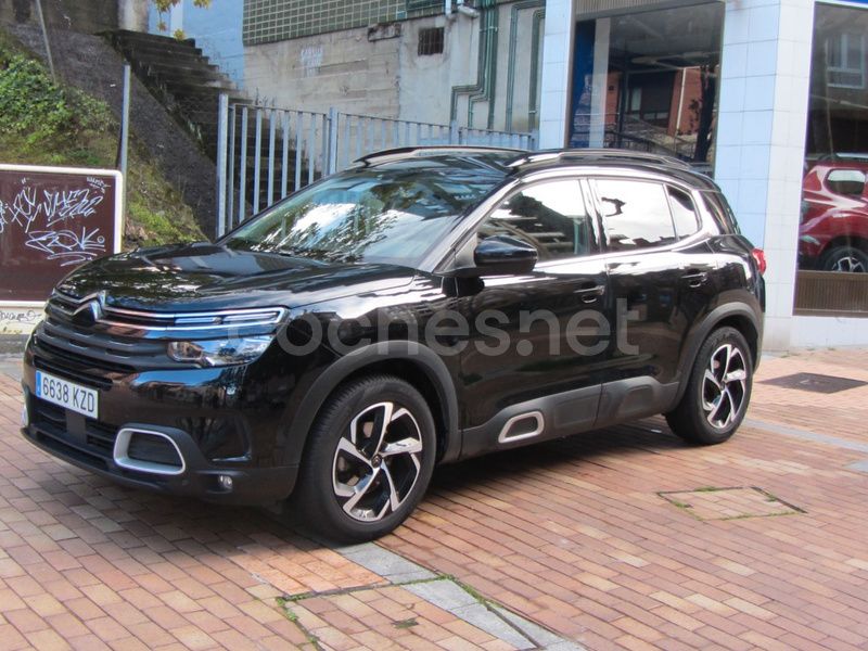 Negro Usado 2019 Citroën C5 Aircross Shine SUV | 17.499 € (Precio justo) - Imagen 1/4