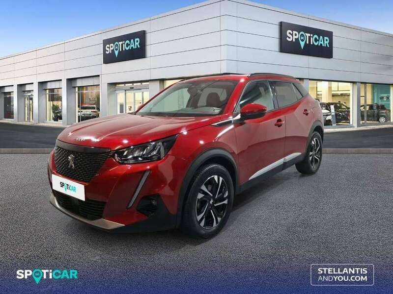Rojo Usado 2021 Peugeot 2008 Allure SUV | 16.650 € (Precio justo) - Imagen 1/4