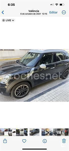 Usado Mini Cooper D Countryman 112 CV (82 kW) 2017 Negro SUV