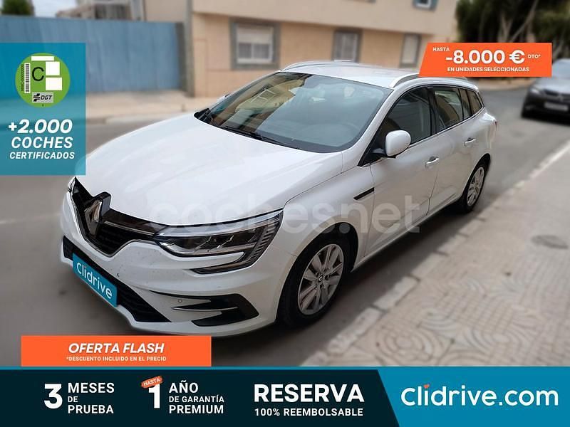 Blanco Usado 2021 Renault Mégane IV Zen Berlina | 14.990 € (Precio justo) - Imagen 1/3