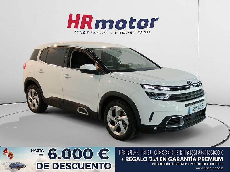 Blanco Usado 2021 Citroën C5 Aircross Feel SUV | 18.790 € (Un poco caro) - Imagen 1/4