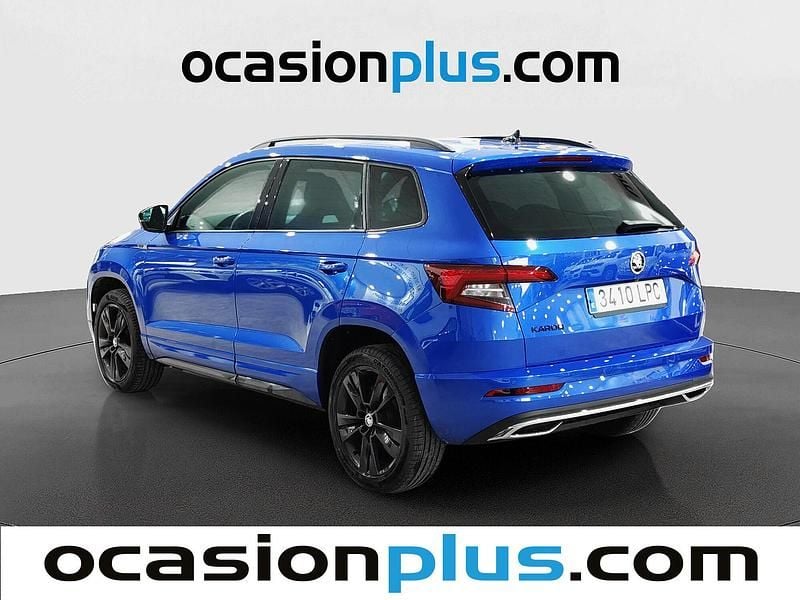 Usado Skoda Karoq SportLine 150 CV (110 kW) 2021 Azul SUV