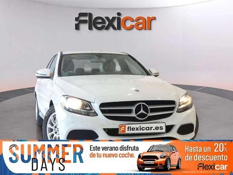 Blanco Usado 2017 Mercedes C180 Berlina | 20.990 € (Buen precio) - Imagen 1/4