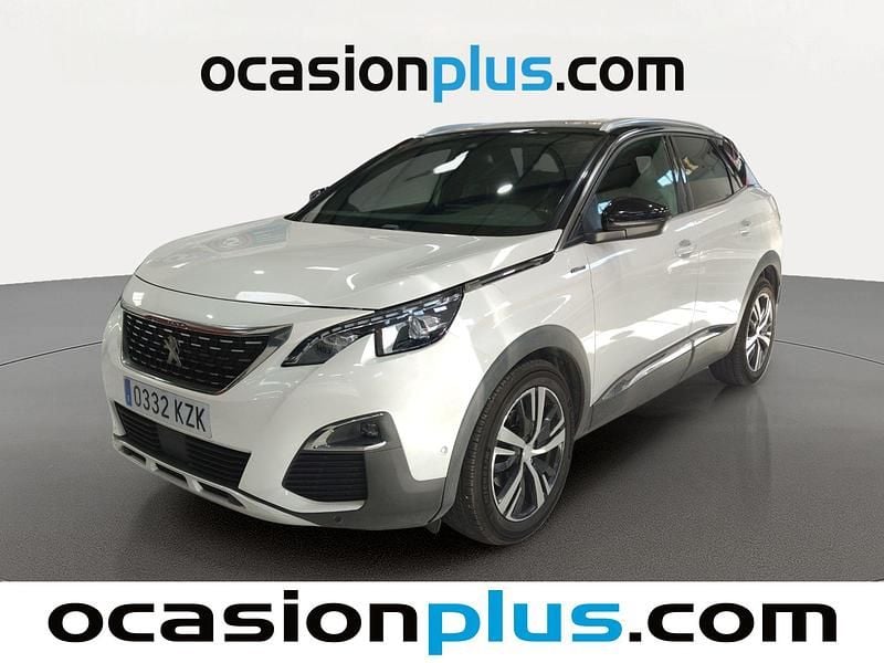 Blanco Usado 2019 Peugeot 3008 GT-line SUV | 12.719 € (Buen precio) - Imagen 1/4