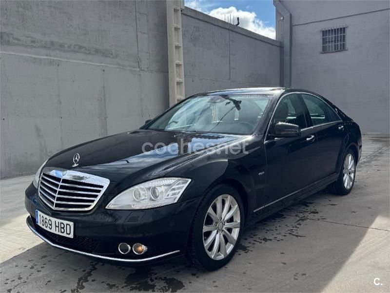 Usado Mercedes S350 258 CV (189 kW) 2010 Negro Berlina