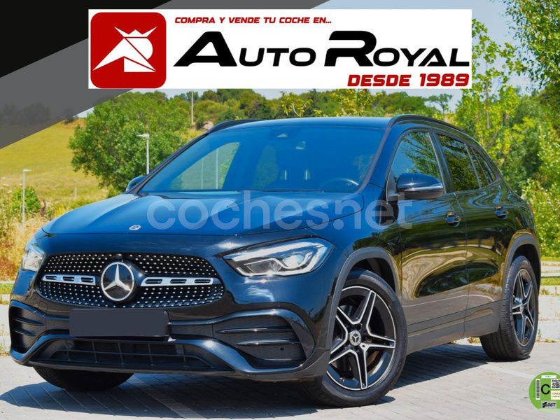 Negro Usado 2021 Mercedes GLA200 AMG line SUV | 35.900 € (Un poco caro) - Imagen 1/4