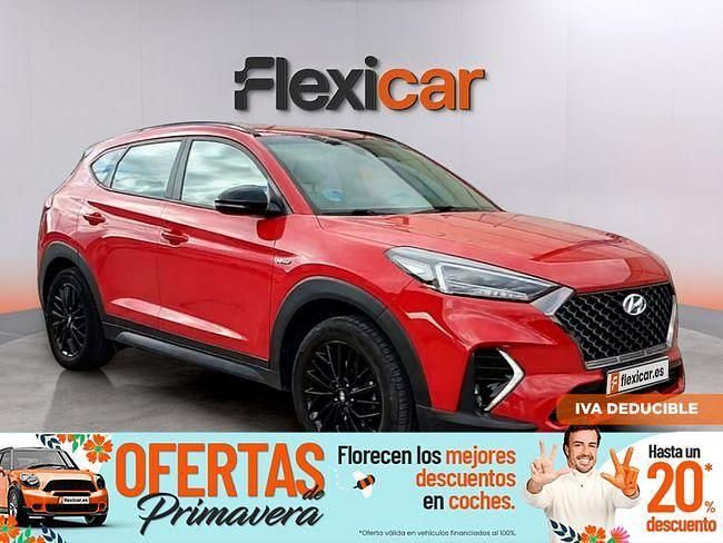 Usado Hyundai Tucson N Line 116 CV (85 kW) 2020 Rojo SUV