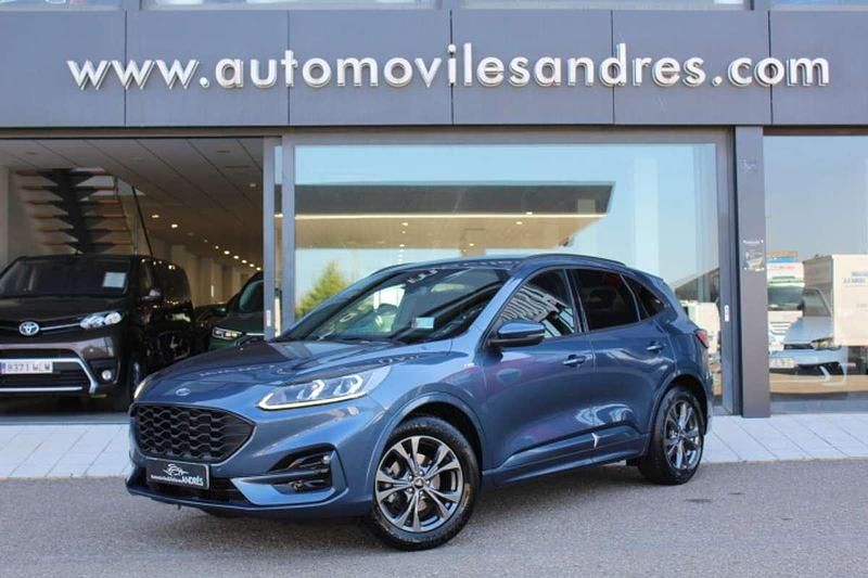 Azul Usado 2022 Ford Kuga ST-Line SUV | 20.800 € (Precio justo) - Imagen 1/4