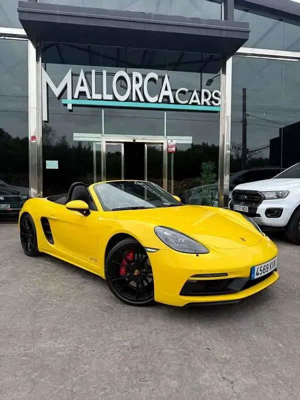 Käytetty Porsche 718 Boxster GTS 364 HP (267 kW) 2019 Keltainen Avoauto