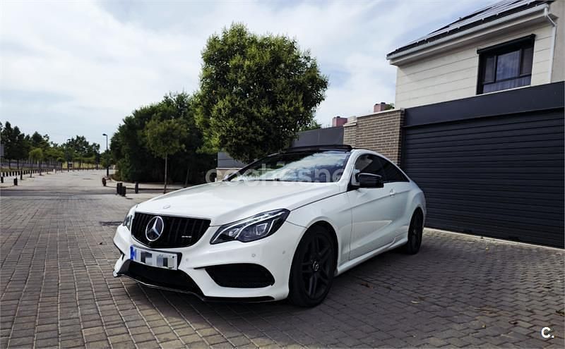 Blanco Usado 2014 Mercedes E220 Coupe | 18.500 € (Precio justo) - Imagen 1/4