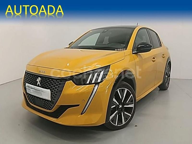 Amarillo Usado 2020 Peugeot 208 GT-line Utilitario | 15.500 € (Precio justo) - Imagen 1/4