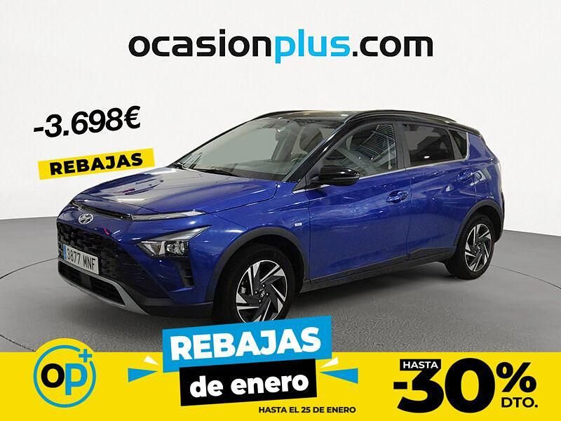 Azul Usado 2024 Hyundai Bayon SUV | 17.090 € (Precio justo) - Imagen 1/4