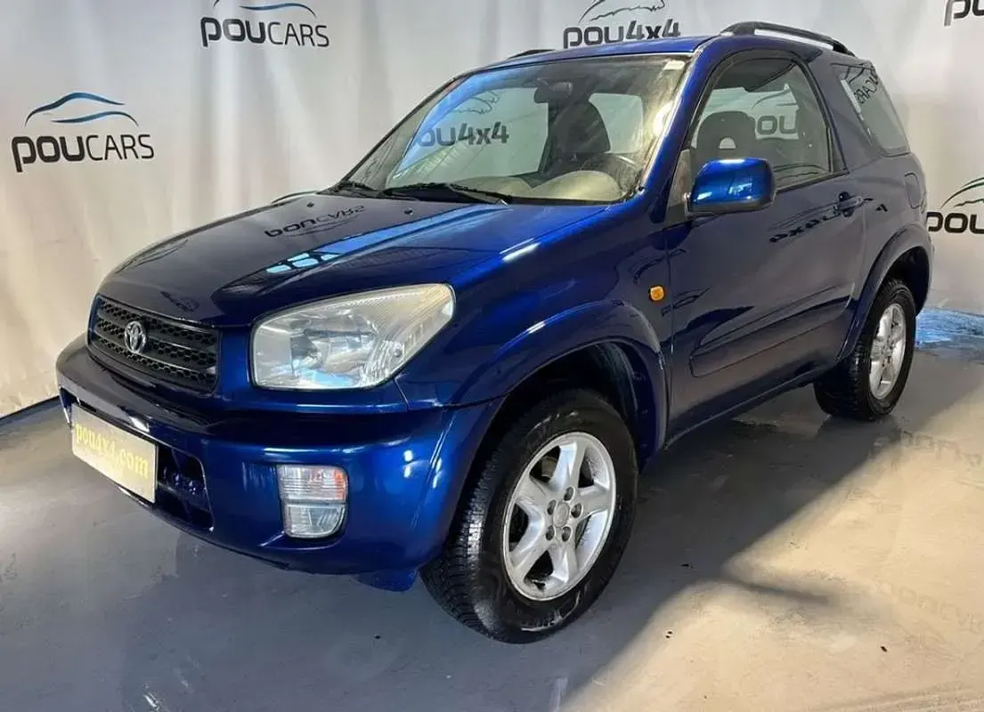 Usado Toyota RAV4 Sol 150 CV (110 kW) 2004 Azul SUV