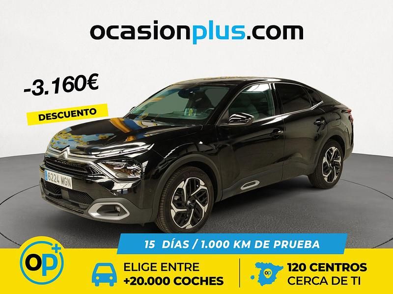 Negro Usado 2023 Citroën C4 X PureTech SUV | 17.390 € (Precio justo) - Imagen 1/4