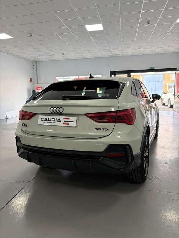 Usado Audi Q3 Sport 150 CV (110 kW) 2021 Verde SUV