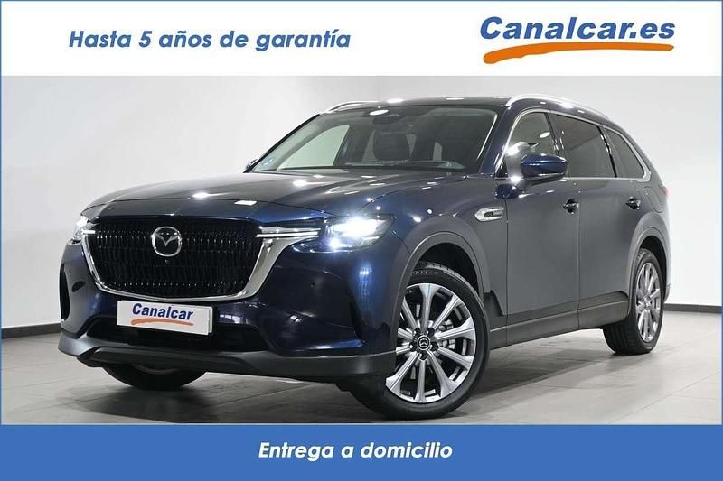 Usado Mazda CX-80 Exclusive-Line 328 CV (241 kW) 2025 Azul SUV