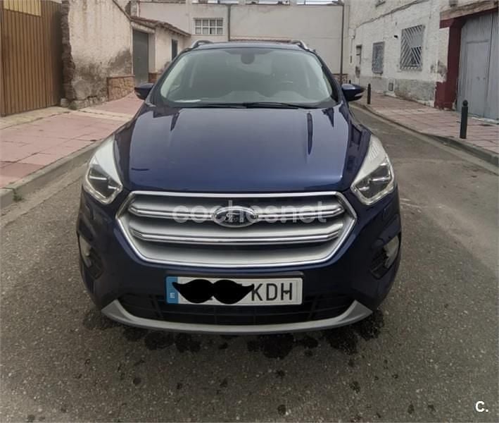 Azul Usado 2017 Ford Kuga Titanium SUV | 14.600 € (Precio justo) - Imagen 1/4