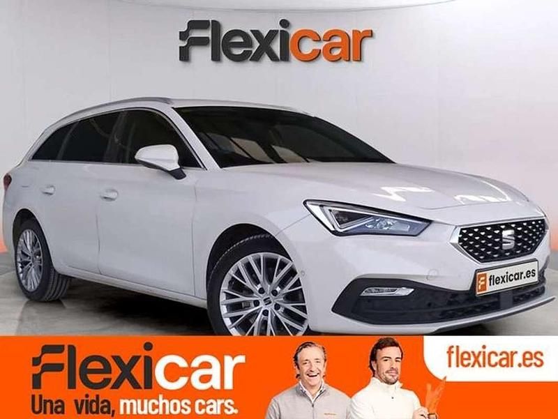 Blanco Usado 2022 Seat Leon ST XCELLENCE Familiar | 17.290 € (Buen precio) - Imagen 1/4