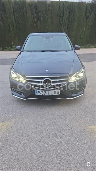 Usado Mercedes E250 Avantgarde 204 CV (150 kW) 2015 Azul Berlina